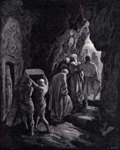 Begravelse av Sarah av Gustave Dore
