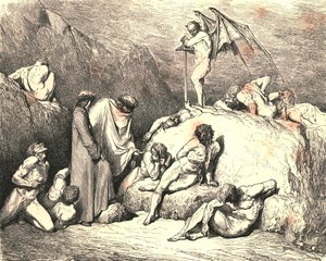 Husk Piero av Medicina, hvis du kommer tilbake igjen, c1890. av Gustave Dore