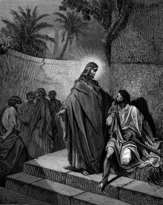 Christ healing the man sick of the palsy, 1866   1168338   no       norwegian Successfully Translated  Original: Italienische Landschaft Translat: Italienische Landschaft 1345598 no norwegian Successfully Translated Original: Landscape Translat: Landscape  av Gustave Dore