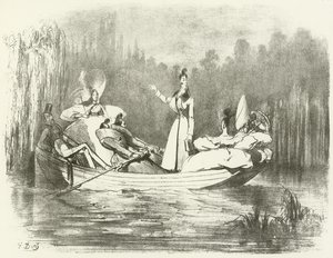 Dandyisme Ruralisering (gravyr) av Gustave Dore