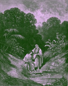 David og Jonathan, av Gustave Doré- Bibelen av Gustave Dore
