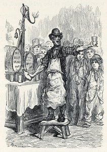 Ingefærølselger på 1870-tallet av Gustave Dore