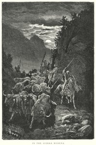 I Sierra Morena (gravering) av Gustave Dore
