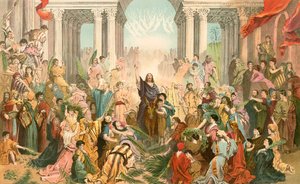 Jesus går inn i Jerusalem