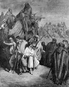 Josef solgte til Egypt av Gustave Dore