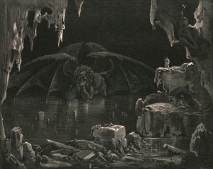 Se! utbrøt han, lo Dis!, c1890. av Gustave Dore