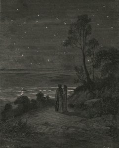 Nå var dagen på vei, c1890. av Gustave Dore