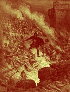 Orlando Furioso av Ludovico Ariosto av Gustave Dore