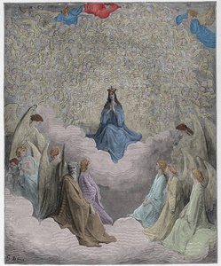 Paradiso, Canto 31: The queen of heaven - av Dante Alighieri av Gustave Dore