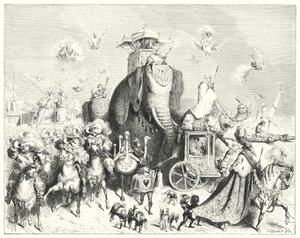 Esel hud; Eselskinn (gravering) av Gustave Dore