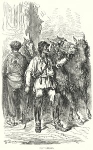 Postillioner (gravering) av Gustave Dore