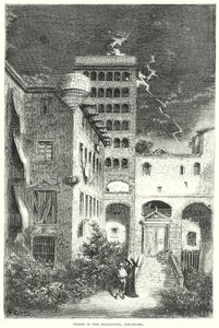Inkvisisjonens fengsel, Barcelona (gravering) av Gustave Dore