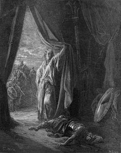 Sisera drept av Jael av Gustave Dore