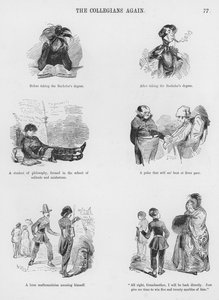 Sketcher Humorous and Grotesque av Gustave Dore (gravering) av Gustave Dore