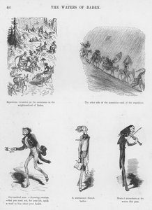 Sketcher Humorous and Grotesque av Gustave Dore (gravering) av Gustave Dore