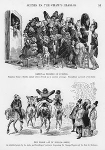 Sketcher Humorous and Grotesque av Gustave Dore (gravering) av Gustave Dore
