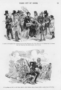 Sketcher Humorous and Grotesque av Gustave Dore (gravering) av Gustave Dore