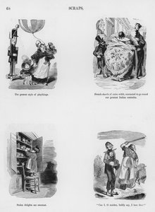 Sketcher Humorous and Grotesque av Gustave Dore (gravering) av Gustave Dore