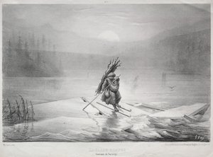 The Breaking Ice, Suvenir of Norway av Gustave Dore