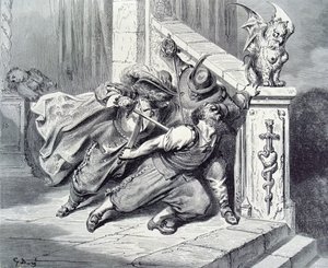 The Death of Bluebeard, illustrasjon for 