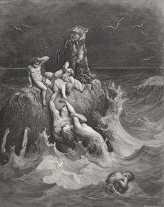 The Deluge, illustrasjon fra Dores 