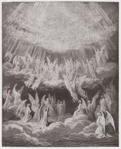 Den guddommelige komedie av Gustave Dore