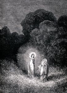 Den guddommelige komedie helvete av Gustave Dore