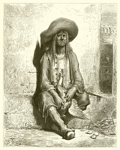 Høna med gulleggene (La Fontaine) av Gustave Dore