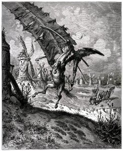 Kanalens geniale Hidalgo Don Quijote av Miguel de Cervantes av Gustave Dore
