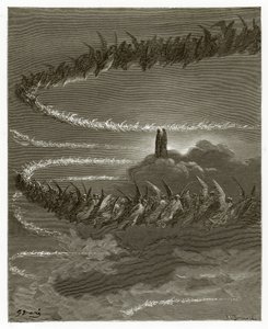 Åndene i Jupiter av Gustave Dore