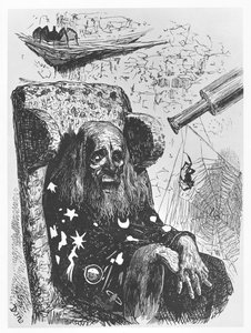Astrologen Herr Trippa, illustrasjon fra 