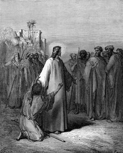 Den demonbesatte mannen av Gustave Dore