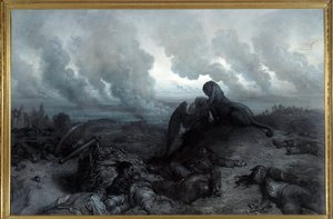 Gåten. Maleri av Gustave Dore (1832 - 1883) av Gustave Dore