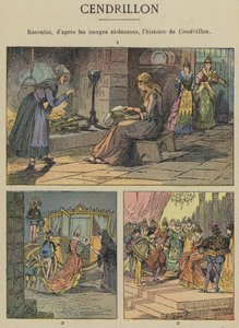 Cendrillon (farge litho) av Gustave Fraipont