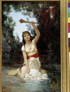 Ung orientalsk lavendel. Maleri av Gustave Guillaumet (1840-1887). cm 75x49 Obligatorisk omtale: Samlingsstiftelsen hilsen Provence, marseille