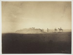 Chalons Encampment: Manøvrer 3. oktober av Gustave Le Gray