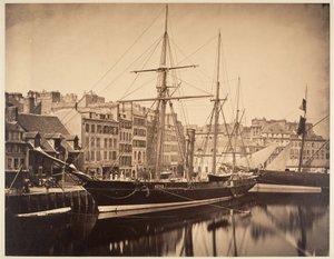 La Reine Hortense - Emperor's Yacht, Havre av Gustave Le Gray