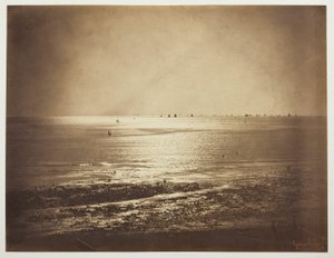 Sjølandskap, Normandie av Gustave Le Gray