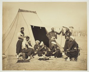 Uten tittel (Zouaves) av Gustave Le Gray