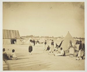 Uten tittel Zouaves, 1857. av Gustave Le Gray