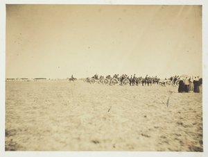 Uten tittel [artilleri], 1857. av Gustave Le Gray