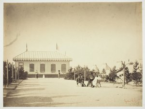 Uten tittel [offiserer], 1857. av Gustave Le Gray