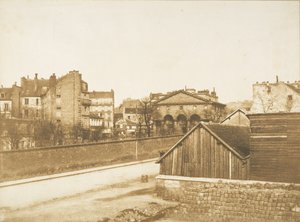 [Utsikt fra fotografens studio], 1851-54. av Gustave Le Gray