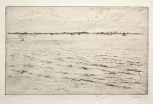 L. Th. de la Ris sett fra Pallice av Gustave Leheutre