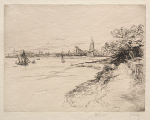 Cliff of Orbigny av Gustave Leheutre