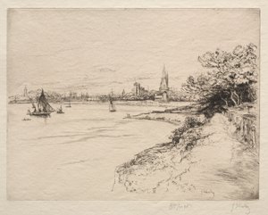 Cliff of Orbigny. av Gustave Leheutre
