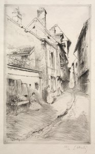 Skolegate i Troyes, 1902.