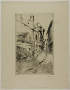 Skolegaten, Troyes av Gustave Leheutre