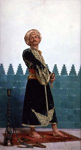 En arabisk vakt av Gustave Leon Antoine Marie Popelin