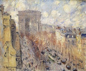Avenue Friedland, Paris, 1925